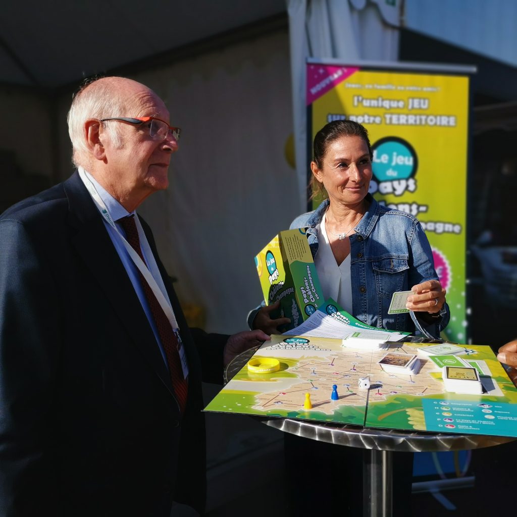Présentation Jeu bordier du Pays de Châlons, Foire de Châlons-en-Champagne, 5 septembre 2025